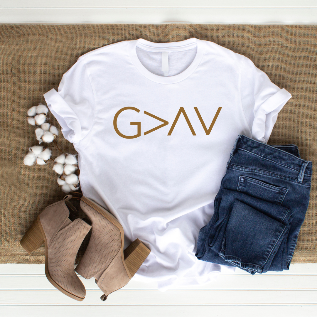 God is Greater T-shirt (front/back design)