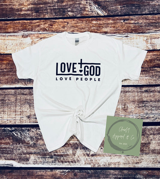 Love God Love People t-shirt